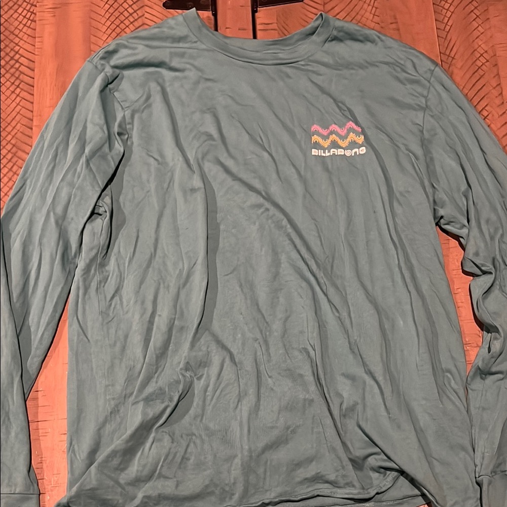 Billabong Blue Long Sleeve Tee